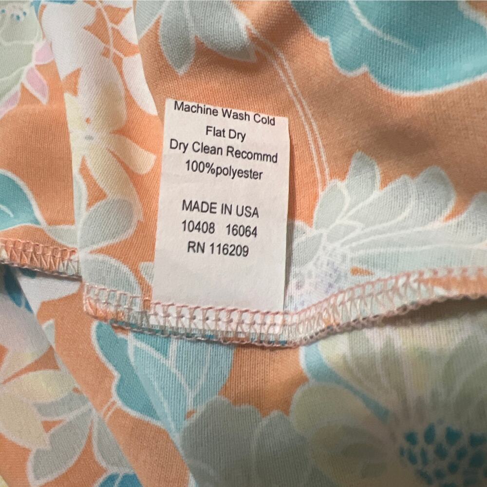 Velvet Torch Los Angeles Floral Print Tiered Midi Slip Dress Size XS - Picture 13 of 13
